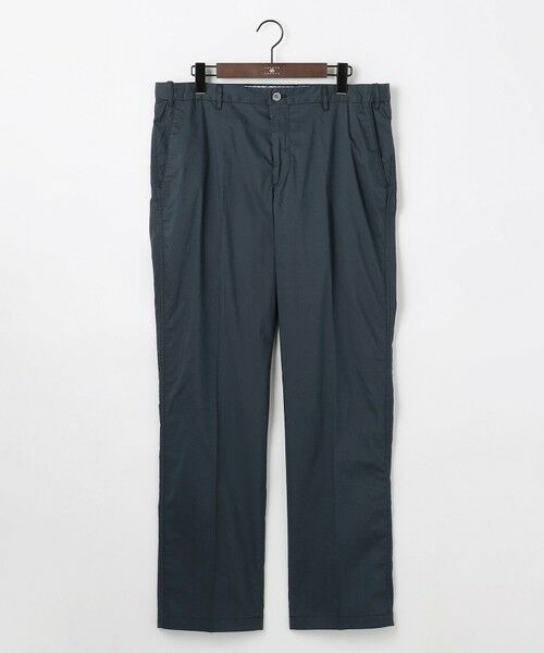 JOSEPH ABBOUD / ジョセフ アブード その他パンツ | 【キングサイズ・ウエストも伸びる!/JAPANファブリック】ヴィンテージコットン ストレッチ パンツ（ネイビー系）