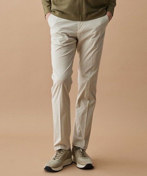 JOSEPH ABBOUD / ジョセフ アブード その他パンツ | 【キングサイズ・ウエストも伸びる!/ストレッチ/軽量/Eco撥水/オーガニックコットン使用】マイクロピケストレッチ パンツ | 詳細15