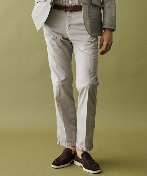 JOSEPH ABBOUD / ジョセフ アブード その他パンツ | 【ウエストも伸びる!/JAPANファブリック】ヴィンテージコットン ストレッチ パンツ | 詳細3