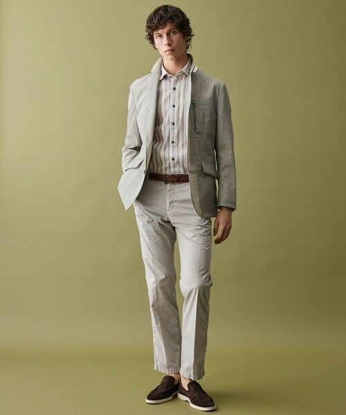 JOSEPH ABBOUD / ジョセフ アブード その他パンツ | 【ウエストも伸びる!/JAPANファブリック】ヴィンテージコットン ストレッチ パンツ | 詳細1