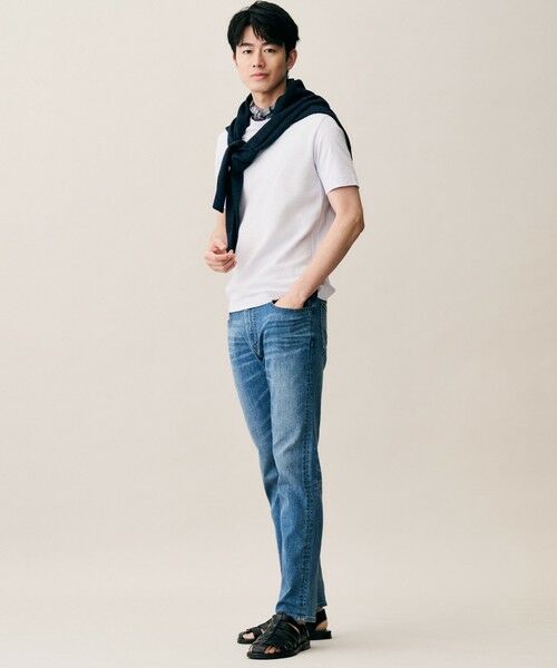 JOSEPH ABBOUD / ジョセフ アブード デニムパンツ | 【JAPANファブリック/ストレッチ/軽量】ライトオンス ストレッチ デニム パンツ | 詳細2