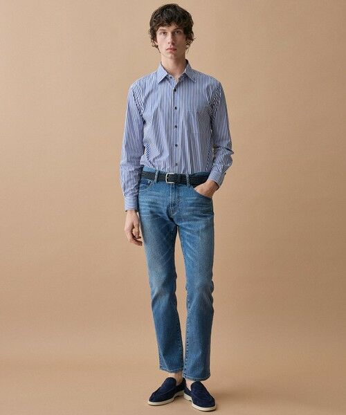 JOSEPH ABBOUD / ジョセフ アブード デニムパンツ | 【JAPANファブリック/ストレッチ/軽量】ライトオンス ストレッチ デニム パンツ | 詳細5