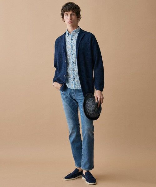 JOSEPH ABBOUD / ジョセフ アブード デニムパンツ | 【JAPANファブリック/ストレッチ/軽量】ライトオンス ストレッチ デニム パンツ | 詳細6