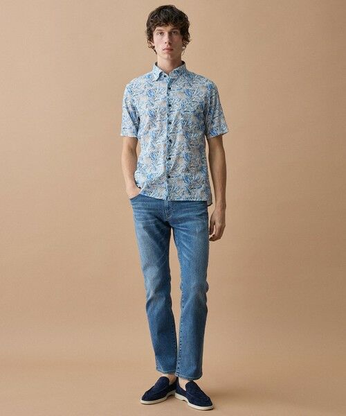 JOSEPH ABBOUD / ジョセフ アブード デニムパンツ | 【JAPANファブリック/ストレッチ/軽量】ライトオンス ストレッチ デニム パンツ | 詳細7