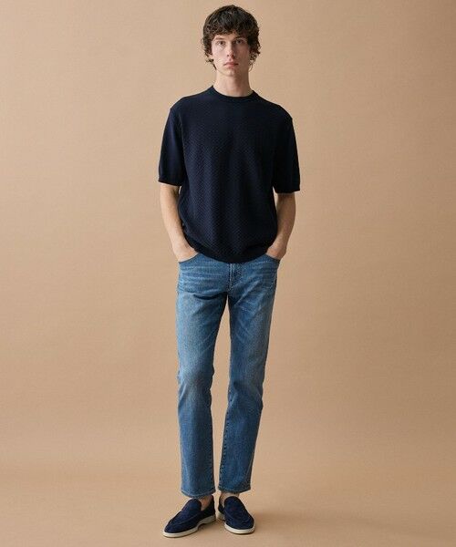 JOSEPH ABBOUD / ジョセフ アブード デニムパンツ | 【JAPANファブリック/ストレッチ/軽量】ライトオンス ストレッチ デニム パンツ | 詳細9