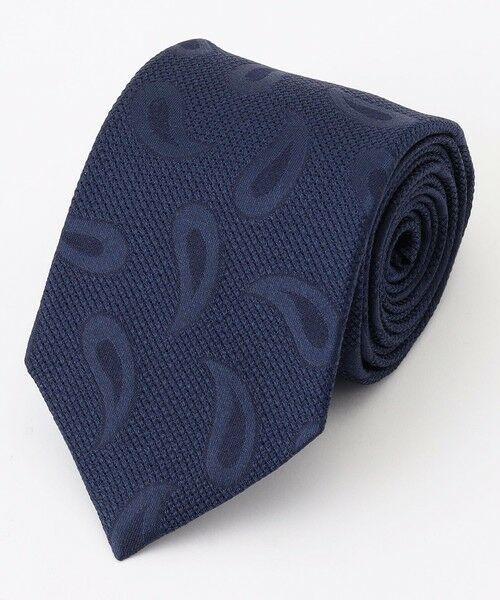 JOSEPH ABBOUD / ジョセフ アブード ネクタイ | 【イタリア生地・日本製】ジャカードペイズリー ネクタイ | 詳細2