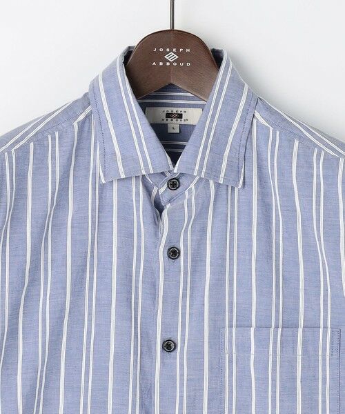 JOSEPH ABBOUD / ジョセフ アブード シャツ・ブラウス | 【清涼・リネンブレンド】コットンリネン ボイルコード　半袖 シャツ | 詳細8