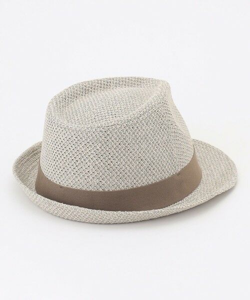 JOSEPH ABBOUD / ジョセフ アブード ハット | 【尾州産素材・和紙糸使用・洗える】和紙MIXラッセル ハット | 詳細3