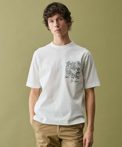 JOSEPH ABBOUD / ジョセフ アブード カットソー | 【キングサイズ・KAHALAコラボレーション・JAPANファブリック】カハラアロハ Tシャツ
