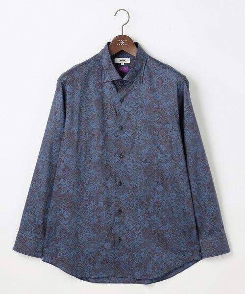 JOSEPH ABBOUD / ジョセフ アブード シャツ・ブラウス | 【キングサイズ・ジョセフ・アブード氏セレクト・英国LIBERTY社】リバティ シャツ（ブルー系6）