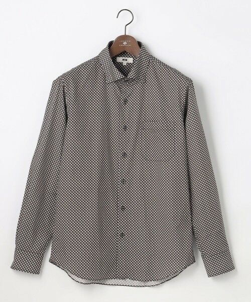 JOSEPH ABBOUD / ジョセフ アブード シャツ・ブラウス | 【オーガニックコットン使用・JAPANファブリック】ジオメトリックプリントシャツ | 詳細8
