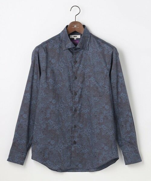 JOSEPH ABBOUD / ジョセフ アブード シャツ・ブラウス | 【ジョセフ・アブード氏セレクト・英国LIBERTY社】リバティ シャツ（ブルー系6）