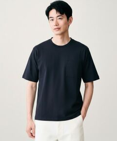 JOSEPH ABBOUD / ジョセフ アブード カットソー | 【キングサイズ・ジャージー素材・ストレッチ】コンパクトコットンジャージー Tシャツ