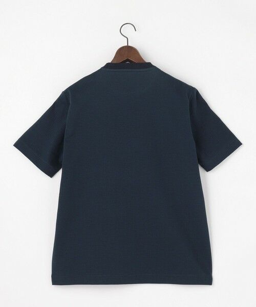 JOSEPH ABBOUD / ジョセフ アブード カットソー | 【オーガニックコットン使用・MADE IN JAPAN】千鳥ジャカード Tシャツ | 詳細2