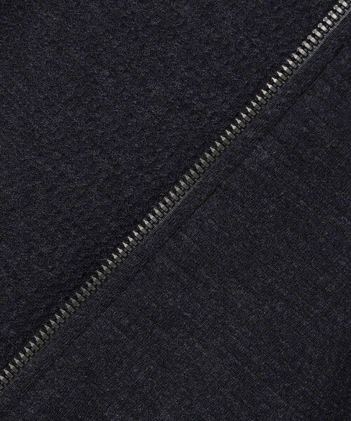 JOSEPH ABBOUD / ジョセフ アブード カーディガン・ボレロ | 【キングサイズ・ジャージー/ストレッチ/軽量】トップメランジピケ スタンドジップアウター | 詳細6