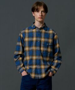 JOSEPH ABBOUD / ジョセフ アブード シャツ・ブラウス | 【オーガニックコットン/ソフト】ムリネチェック シャツ