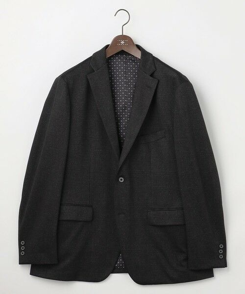 JOSEPH ABBOUD / ジョセフ アブード テーラードジャケット | 【キングサイズ・ストレッチ/ジャージ素材】エアロムリネジャージー ジャケット（グレー系3）