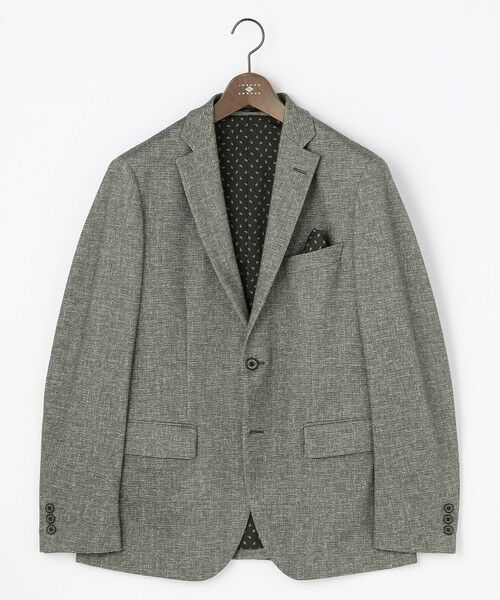 JOSEPH ABBOUD / ジョセフ アブード テーラードジャケット | 【ストレッチ/ジャージ素材】エアロムリネジャージー ジャケット(カーキ系)