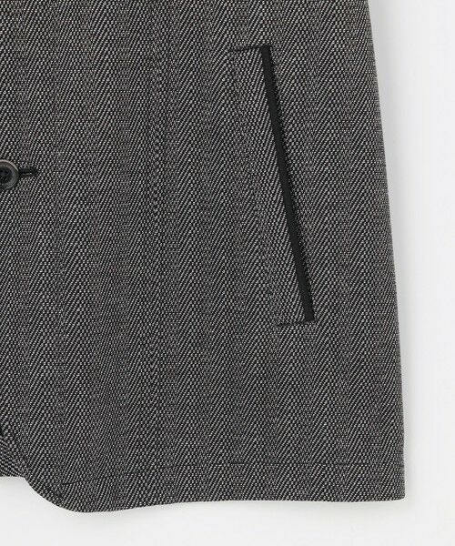 JOSEPH ABBOUD / ジョセフ アブード その他アウター | 【キングサイズ・軽量/ストレッチ/家庭洗濯可】ヘリンボーンジャージー カバーオール ブルゾン | 詳細10