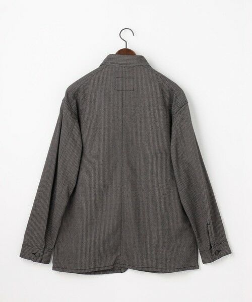 JOSEPH ABBOUD / ジョセフ アブード Gジャン・デニムジャケット | 【オーガニックコットン使用】ヘリンボンストレッチデニムワーク ジャケット | 詳細8