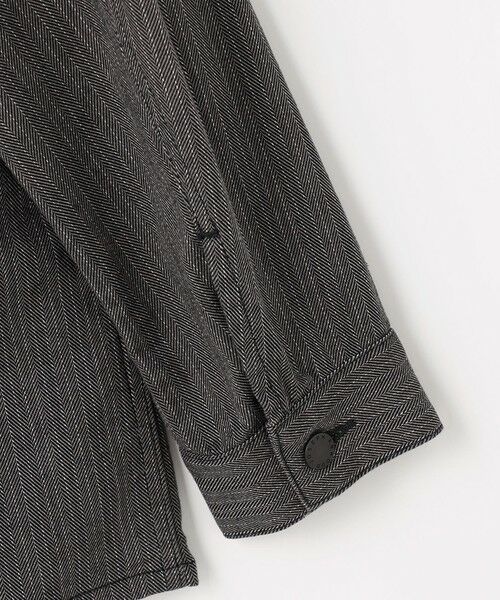 JOSEPH ABBOUD / ジョセフ アブード Gジャン・デニムジャケット | 【オーガニックコットン使用】ヘリンボンストレッチデニムワーク ジャケット | 詳細11