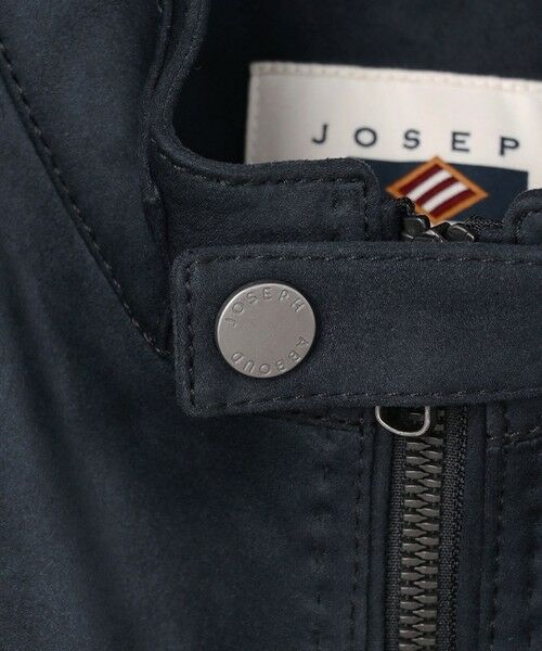 JOSEPH ABBOUD / ジョセフ アブード レザーブルゾン・ジャケット | 【家庭で洗える/ストレッチ/スウェードタッチ】ウォッシャブルスウェード ライダース | 詳細11