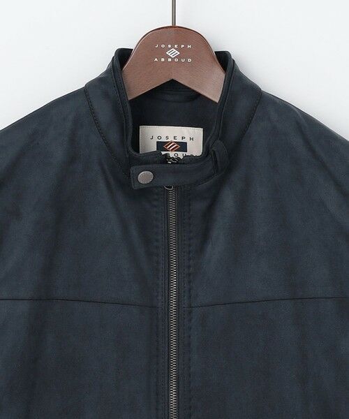JOSEPH ABBOUD / ジョセフ アブード レザーブルゾン・ジャケット | 【家庭で洗える/ストレッチ/スウェードタッチ】ウォッシャブルスウェード ライダース | 詳細7