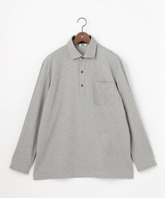 JOSEPH ABBOUD / ジョセフ アブード ポロシャツ | 【キングサイズ・ストレッチ/イージーケア】キャリーマンツイルジャカード ドレス ポロシャツ