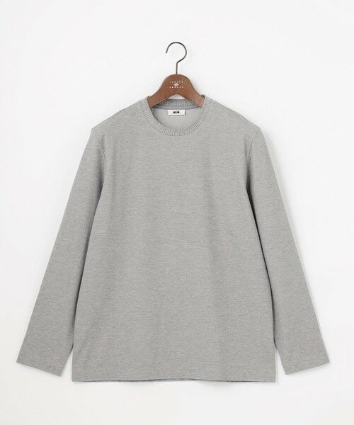 JOSEPH ABBOUD / ジョセフ アブード カットソー | 【上質感/ストレッチ/イージーケア】キャリーマンツイルジャカードドレス Tシャツ | 詳細5