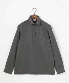 JOSEPH ABBOUD / ジョセフ アブード ポロシャツ | 【上質感/ストレッチ/イージーケア】キャリーマンツイルジャカード ドレス ポロシャツ