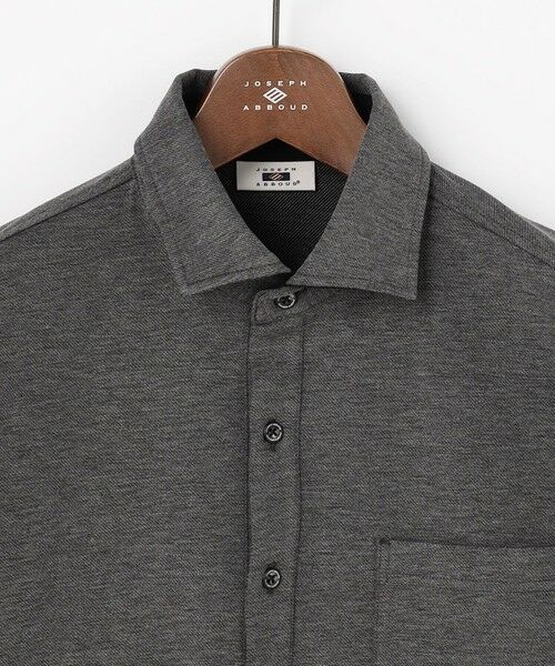 JOSEPH ABBOUD / ジョセフ アブード ポロシャツ | 【上質感/ストレッチ/イージーケア】キャリーマンツイルジャカード ドレス ポロシャツ | 詳細3