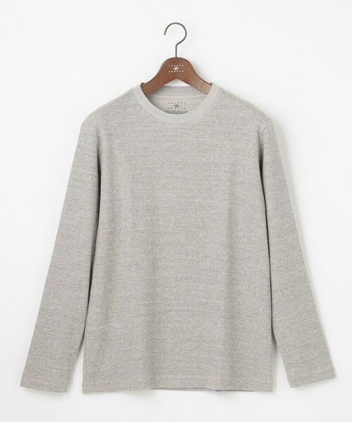 JOSEPH ABBOUD / ジョセフ アブード カットソー | 【サスティナブル/MADE IN JAPAN/ストレッチ】ラフィーコットンワッフル クルーネックＴシャツ | 詳細8