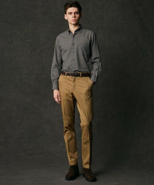 JOSEPH ABBOUD / ジョセフ アブード その他パンツ | 【キングサイズ・ウエストも伸びる!オーガニックコットン使用】オーガニックトリコチンストレッチ パンツ | 詳細18