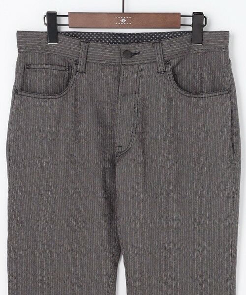 JOSEPH ABBOUD / ジョセフ アブード デニムパンツ | 【キングサイズ・オーガニックコットン使用】ヘリンボンストレッチ デニム パンツ | 詳細7