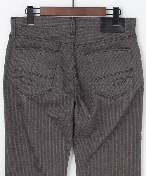 JOSEPH ABBOUD / ジョセフ アブード デニムパンツ | 【オーガニックコットン使用】ヘリンボンストレッチ デニム パンツ | 詳細8