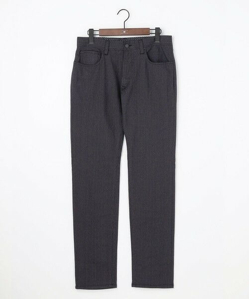 JOSEPH ABBOUD / ジョセフ アブード デニムパンツ | 【オーガニックコットン使用】ヘリンボンストレッチ デニム パンツ | 詳細14