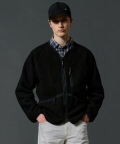 JOSEPH ABBOUD / ジョセフ アブード その他アウター | 【軽量/レイヤードにおすすめ】ボアフリース カーディガン