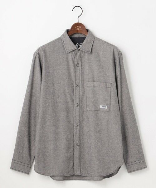 JOSEPH ABBOUD / ジョセフ アブード シャツ・ブラウス | 【オーガニックコットン/やわらか】 メランジツイルピーチ シャツ | 詳細3