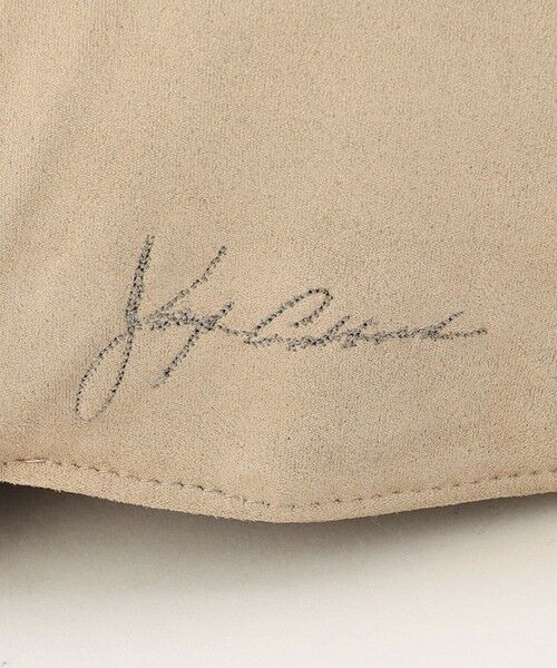 JOSEPH ABBOUD / ジョセフ アブード キャップ | 【スウェードタッチ/ウォッシャブル】ウォッシャブルスウェード キャップ | 詳細4