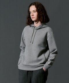JOSEPH ABBOUD / ジョセフ アブード パーカー | 【軽量/イージーケア】ソフトダンボールニットハーフジッププル パーカー