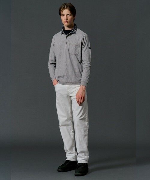 JOSEPH ABBOUD / ジョセフ アブード デニムパンツ | 【ストレッチ/5ポケット/あったかデニム】ウォームレイヤー デニム パンツ | 詳細22