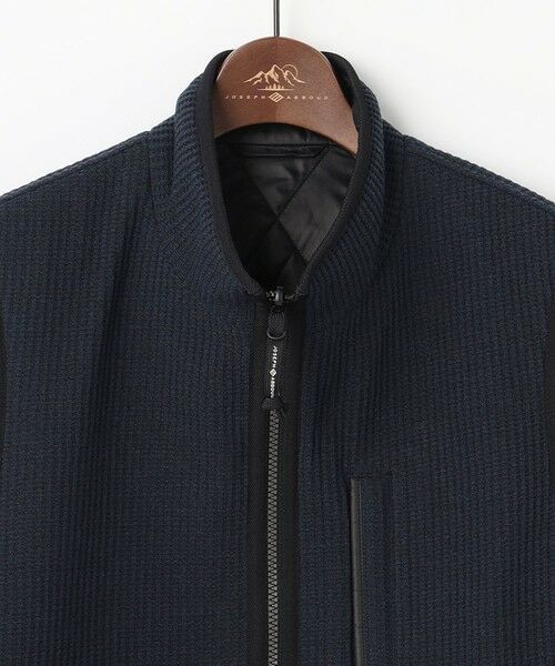JOSEPH ABBOUD / ジョセフ アブード ベスト | 【リバーシブル/イージーケア/中綿/ウォッシャブル】ツィーディー フリース ベスト | 詳細20