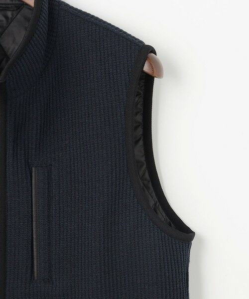 JOSEPH ABBOUD / ジョセフ アブード ベスト | 【リバーシブル/イージーケア/中綿/ウォッシャブル】ツィーディー フリース ベスト | 詳細21