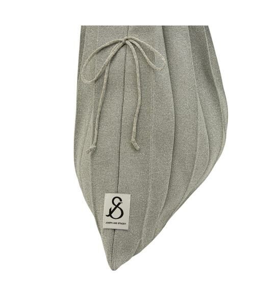 JOSEPH AND STACEY / ジョセフアンドステーシー ハンドバッグ | ラッキープリーツニットスターリー(L) | 詳細24