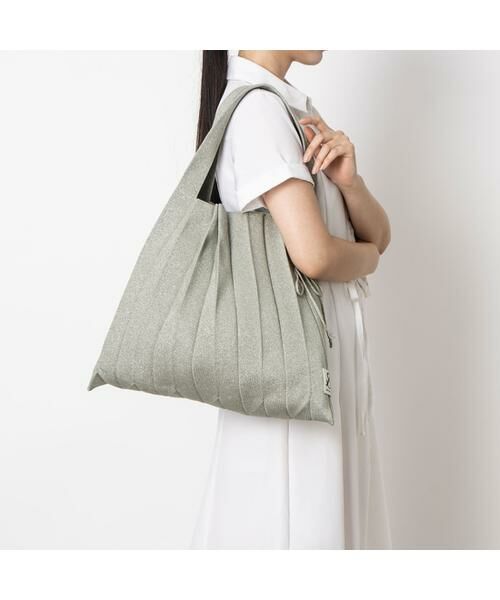 JOSEPH AND STACEY / ジョセフアンドステーシー ハンドバッグ | ラッキープリーツニットスターリー(L) | 詳細28
