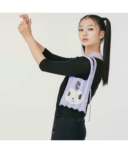 JOSEPH AND STACEY / ジョセフアンドステーシー トートバッグ | ラッキープリーツニット(S) | 詳細7