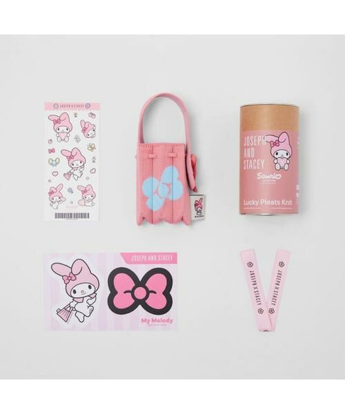 JOSEPH AND STACEY / ジョセフアンドステーシー トートバッグ | ラッキープリーツニットナノバッグ | 詳細19