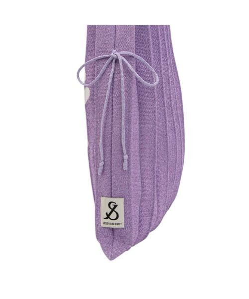 JOSEPH AND STACEY / ジョセフアンドステーシー トートバッグ | ラッキープリーツニット(M) ラブヤ | 詳細24