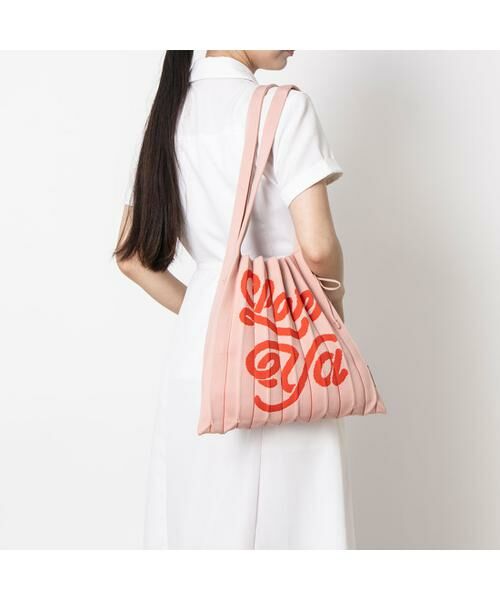 JOSEPH AND STACEY / ジョセフアンドステーシー トートバッグ | ラッキープリーツニット(M) ラブヤ | 詳細27