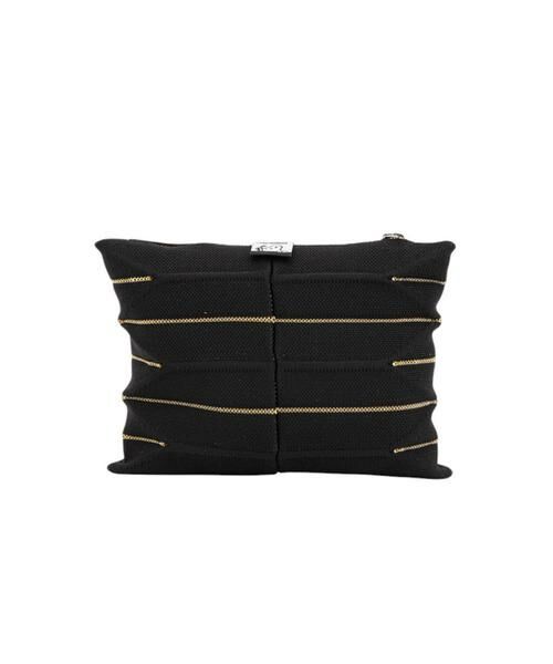 JOSEPH AND STACEY / ジョセフアンドステーシー クラッチ・パーティバッグ | ラッキープリーツニットクラッチ | 詳細17